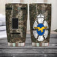 Personalized Finnish Veteran/Soldier With Rank And Name Camo Tumbler All Over Printed - 3004230002