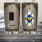 Personalized Finnish Veteran/Soldier With Rank And Name Camo Tumbler All Over Printed - 3004230003