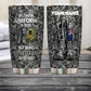 Personalized Australian Veteran/ Soldier With Rank And Name Camo Tumbler All Over Printed 0302240019