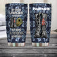 Personalized United Kingdom Veteran/ Soldier With Rank And Name Camo Tumbler All Over Printed - 1706832013