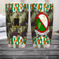 Personalized Irish Veteran/Soldier With Rank And Name Camo Tumbler All Over Printed - 1682812803