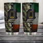 Personalized Irish Veteran/Soldier With Rank And Name Camo Tumbler All Over Printed - 0805230003