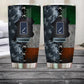 Personalized Irish Veteran/Soldier With Rank And Name Camo Tumbler All Over Printed - 0805230003