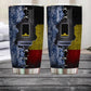 Personalized Belgian Veteran/Soldier With Rank And Name Camo Tumbler All Over Printed - 1683504002