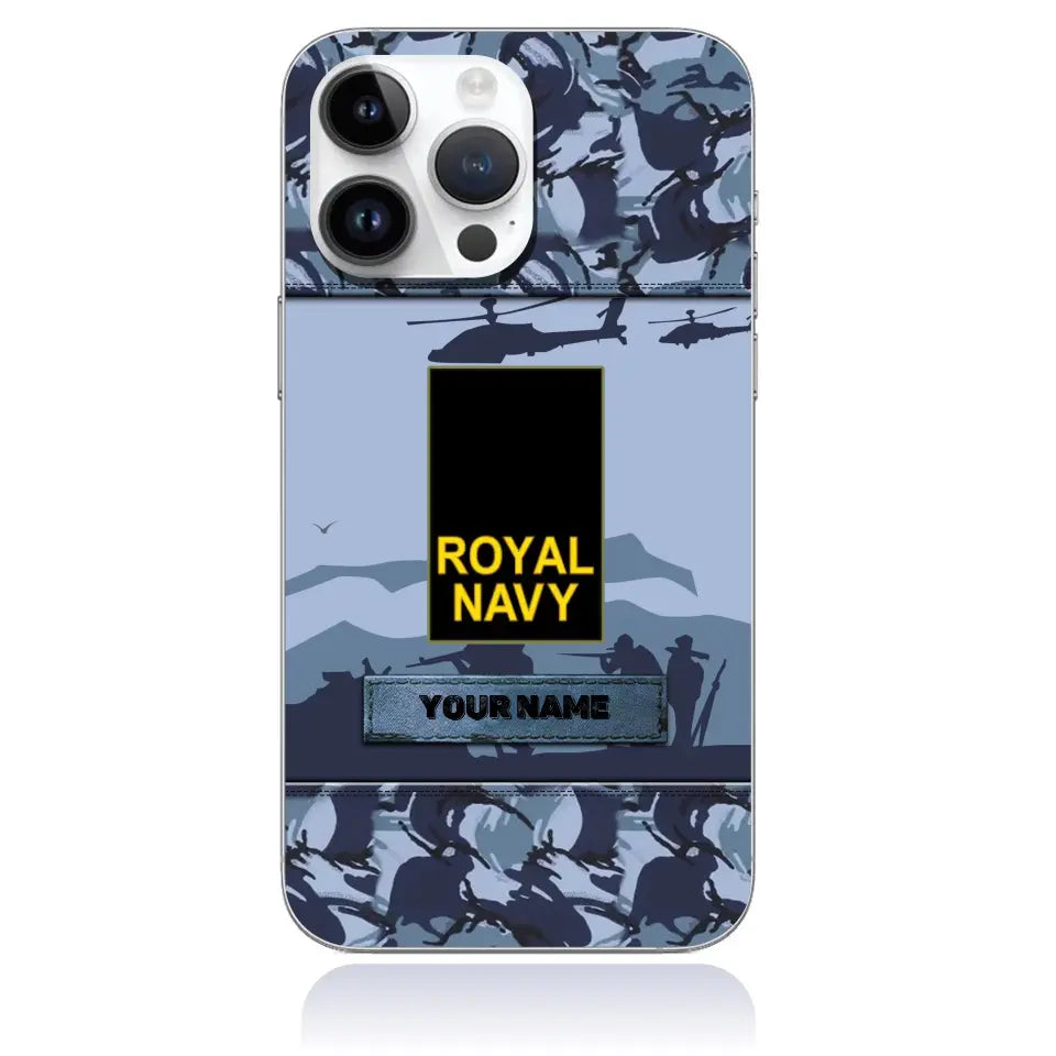 Personalized United Kingdom Soldier/Veterans Phone Case Printed - 2705230002- D04