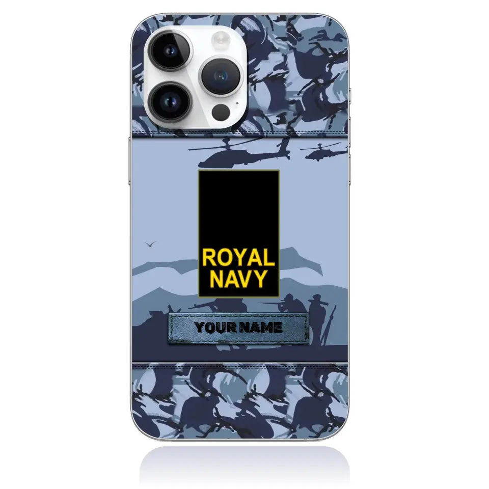 Personalized United Kingdom Soldier/Veterans Phone Case Printed - 1685145601 - D04
