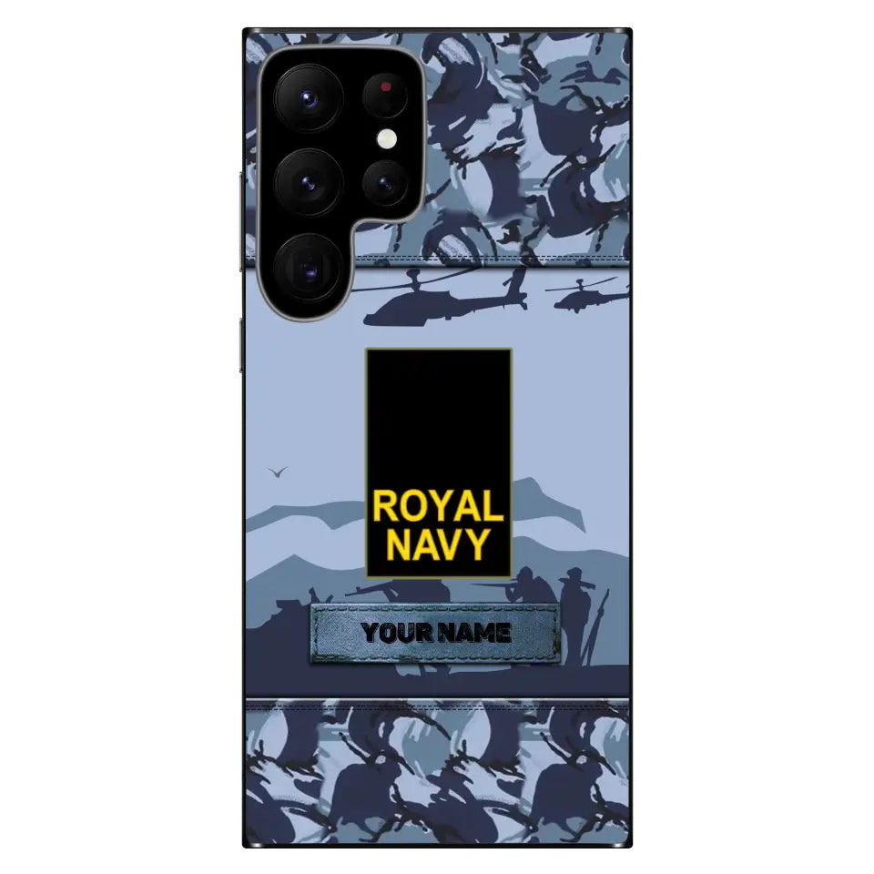 Personalized United Kingdom Soldier/Veterans Phone Case Printed - 1685145601 - D04