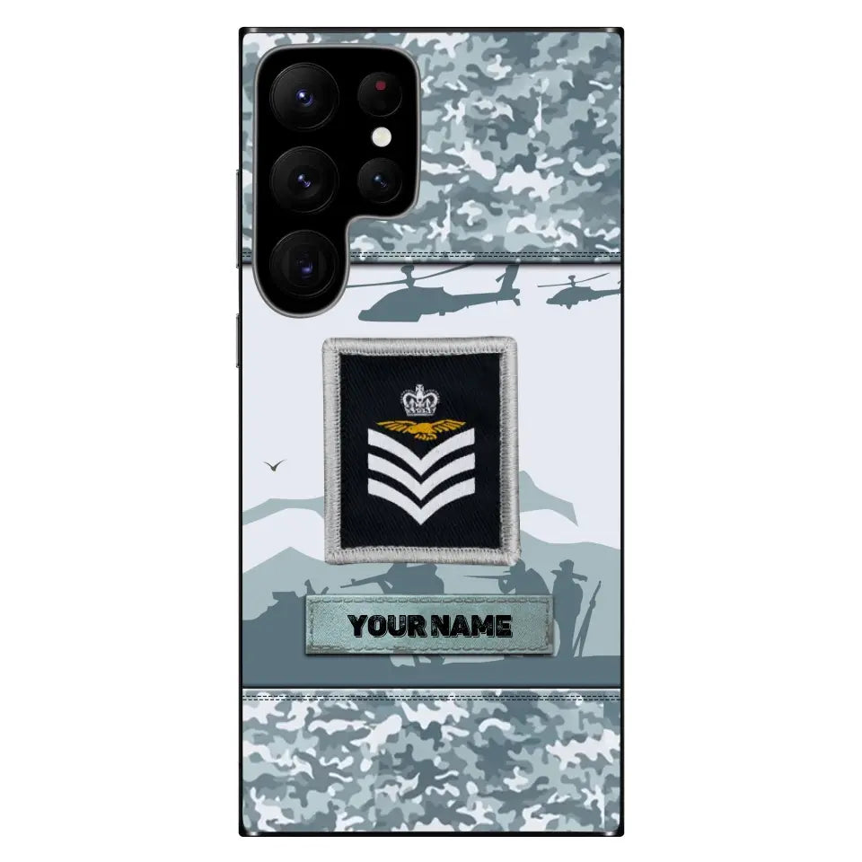 Personalized United Kingdom Soldier/Veterans Phone Case Printed - 1685145601 - D04