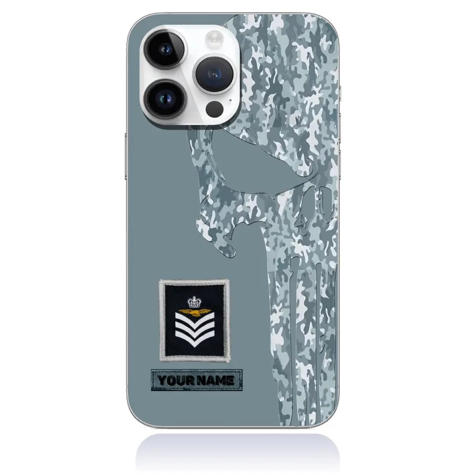 Personalized United Kingdom Soldier/Veterans Phone Case Printed - 2705230004- D04