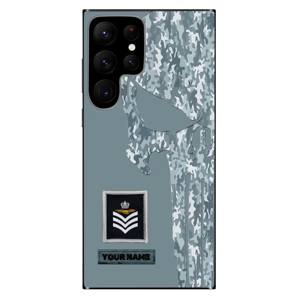 Personalized United Kingdom Soldier/Veterans Phone Case Printed - 2705230004- D04