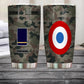 Personalized France Veteran/ Soldier With Rank And Name Camo Tumbler All Over Printed - 2605230003 - D04