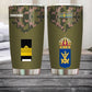 Personalized Sweden Veteran/ Soldier With Rank And Name Camo Tumbler All Over Printed - 3105230003 - D04