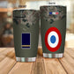 Personalized France Veteran/ Soldier With Rank And Name Camo Tumbler All Over Printed - 0206230001 - D04