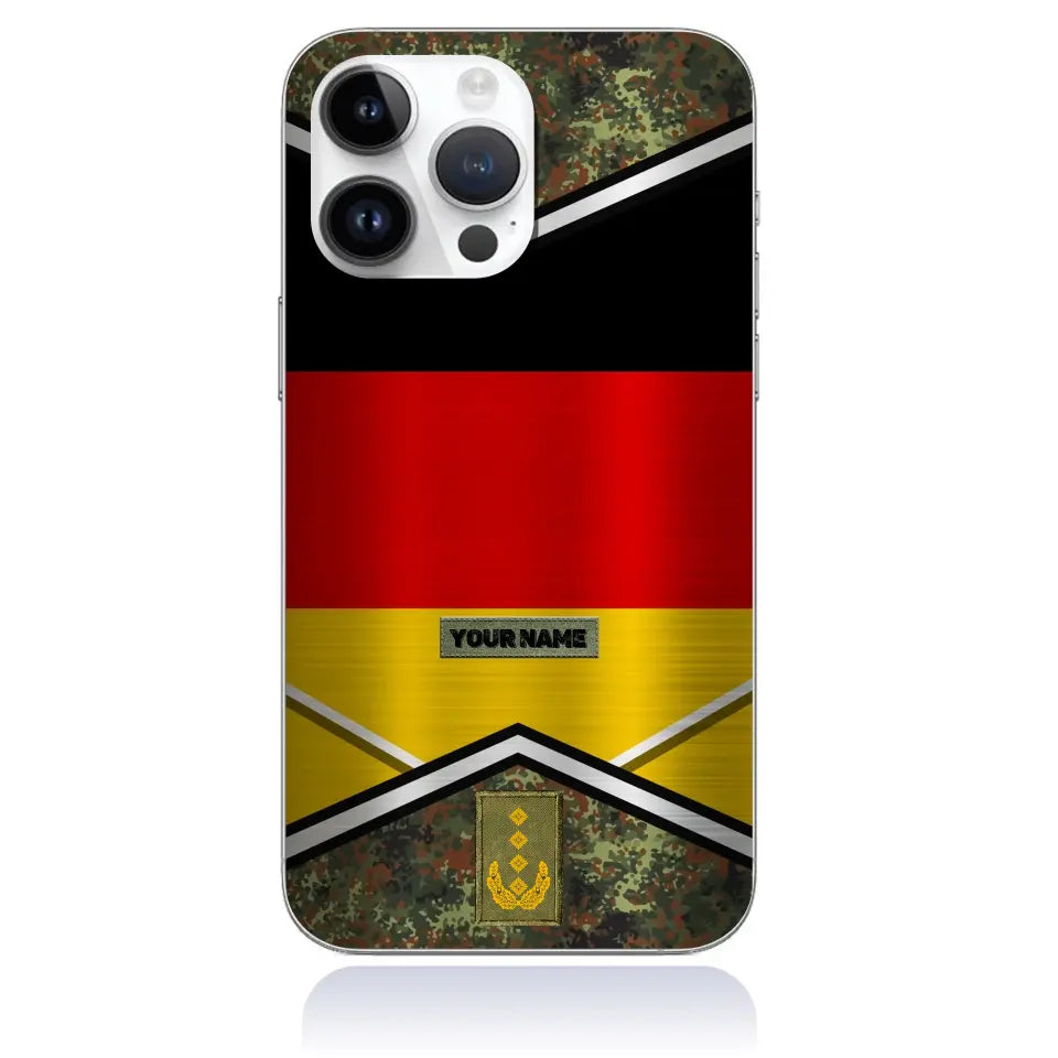 Personalized Germany Soldier/Veterans Phone Case Printed - 3005230002-D04