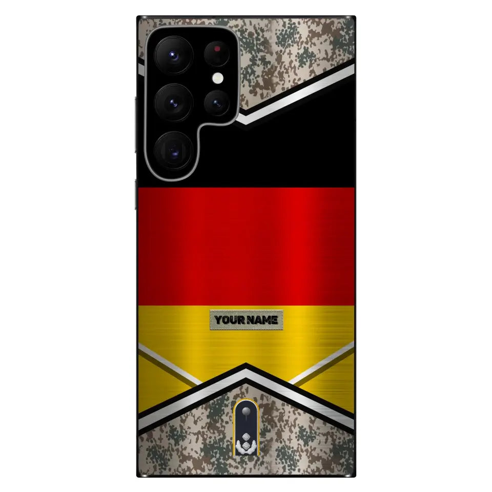 Personalized Germany Soldier/Veterans Phone Case Printed - 3005230002-D04