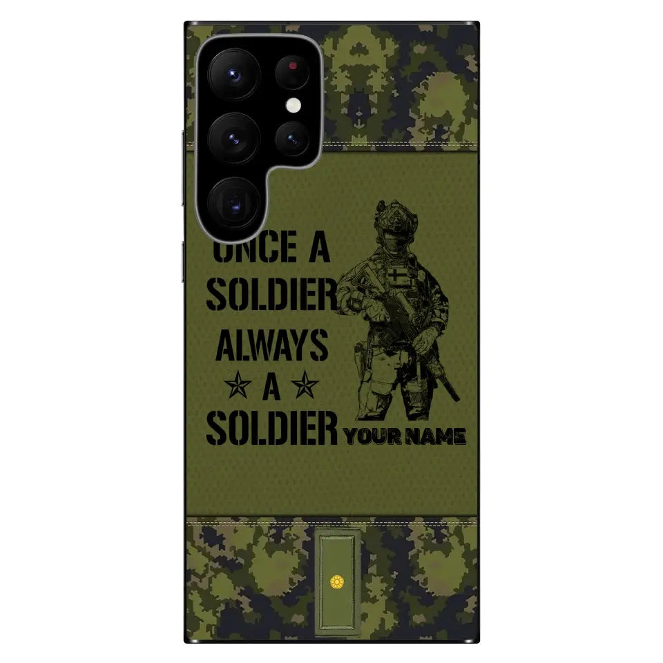 Personalized Finland Soldier/Veterans Phone Case Printed - 16854912 - D04