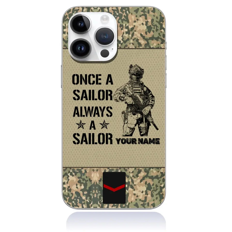 Personalized Netherlands Soldier/Veterans Phone Case Printed - 3105230001-D04