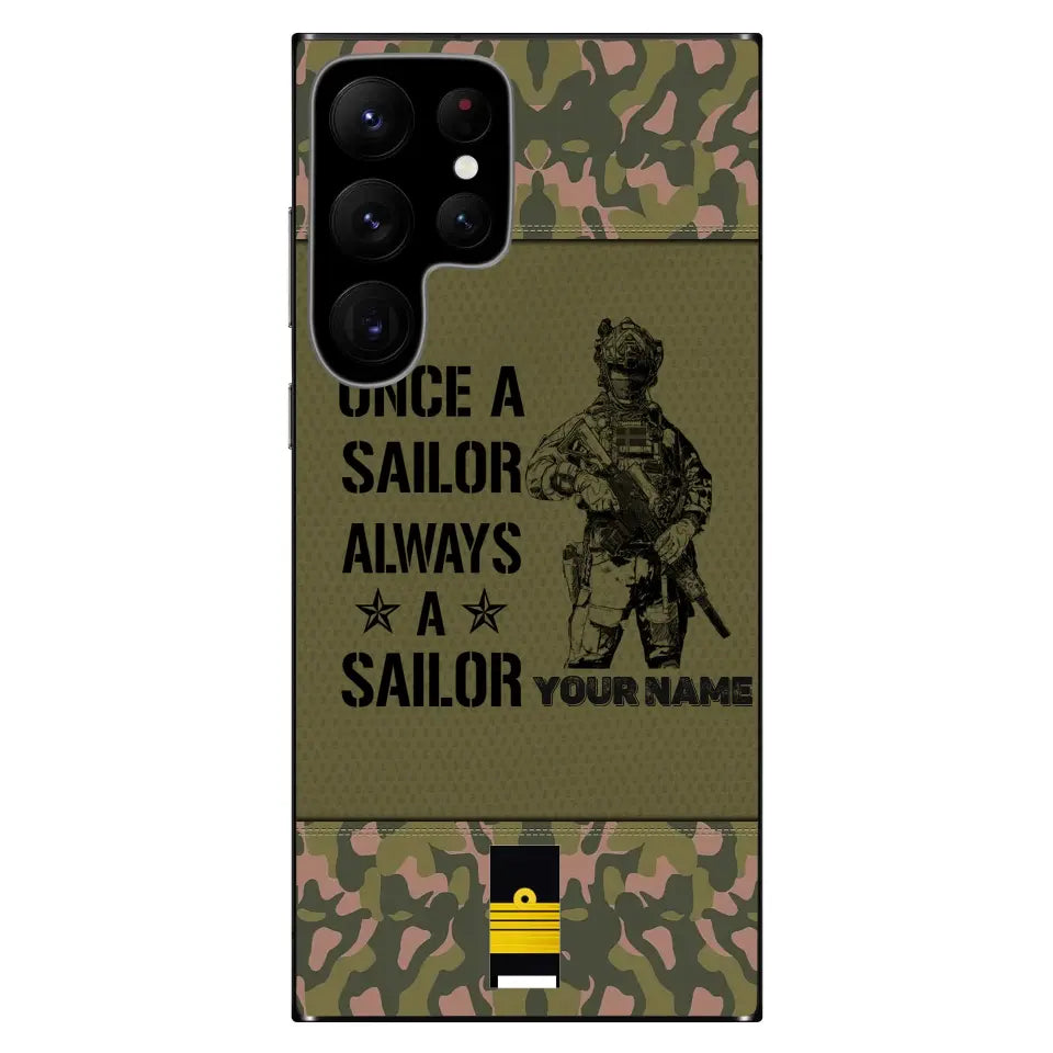Personalized Sweden Soldier/Veterans Phone Case Printed - 3105230001-D04