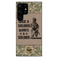 Personalized United Kingdom Soldier/Veterans Phone Case Printed - 16854912 - D04