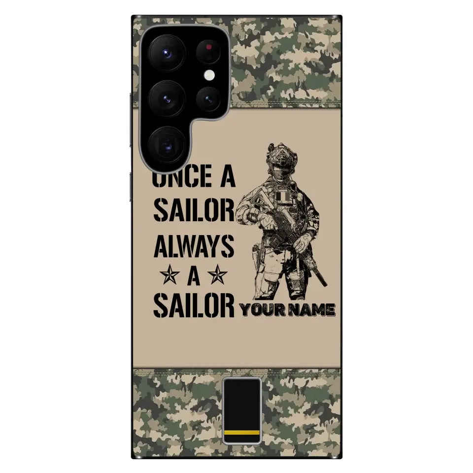 Personalized France Soldier/Veterans Phone Case Printed - 16856640 - D04