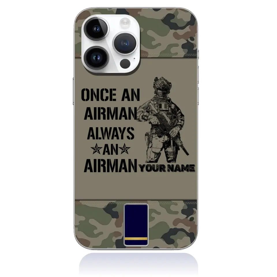Personalized France Soldier/Veterans Phone Case Printed - 16856640 - D04