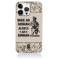 Personalized Germany Soldier/Veterans Phone Case Printed - 3005230001-D04