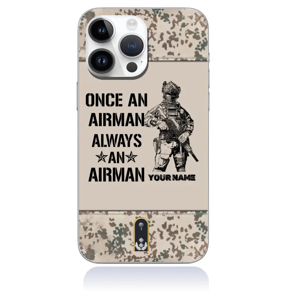 Personalized Germany Soldier/Veterans Phone Case Printed - 3005230001-D04