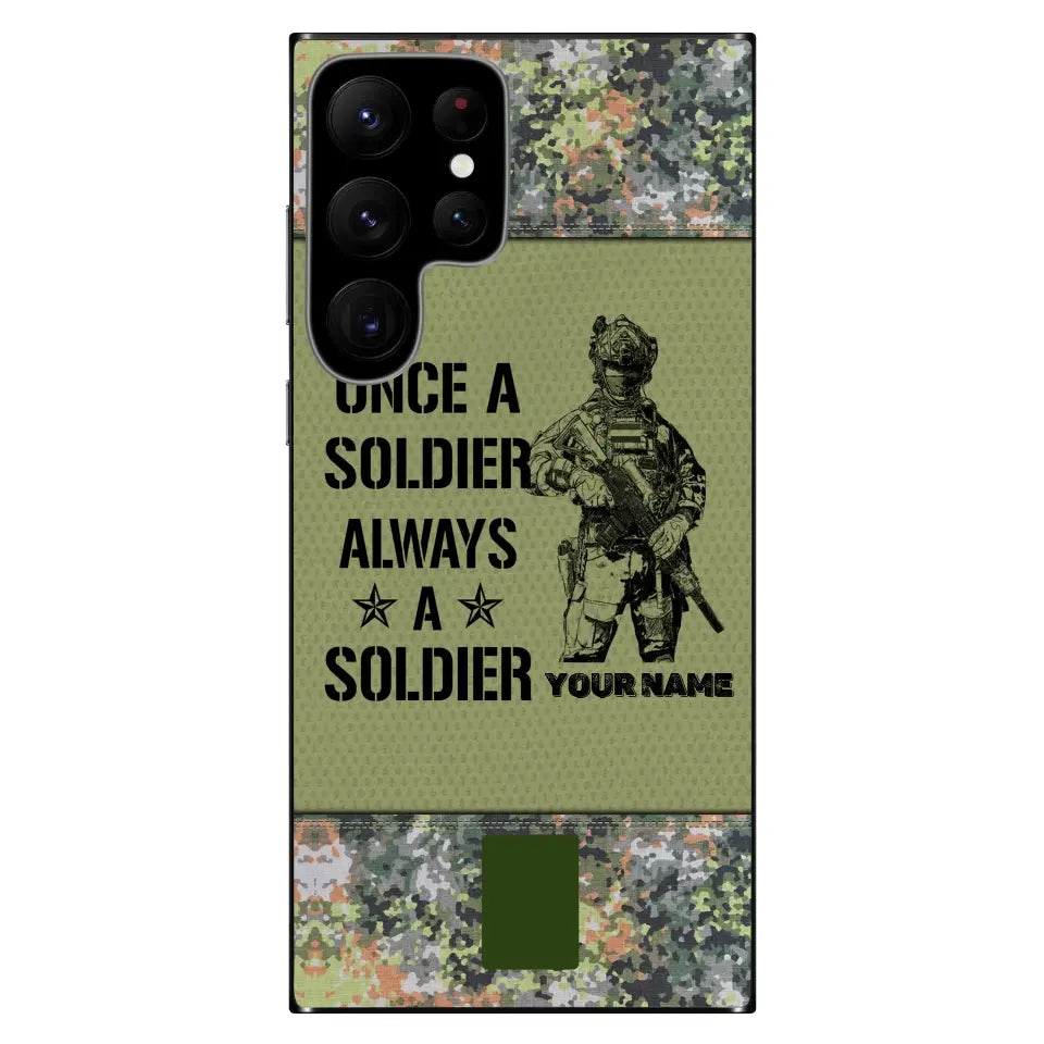 Personalized Netherlands Soldier/Veterans Phone Case Printed - 3105230001-D04