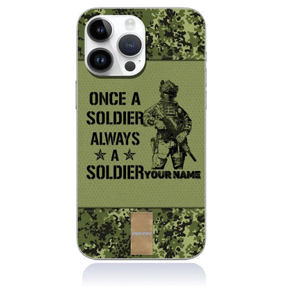 Personalized Denmark Soldier/Veterans Phone Case Printed - 3105230002-D04