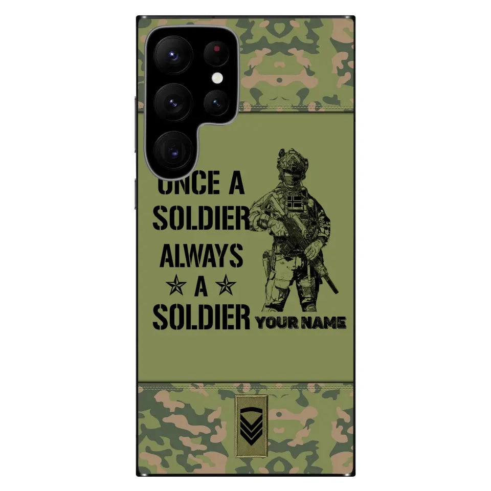 Personalized Norway Soldier/Veterans Phone Case Printed - 16854048 - D04