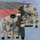 Personalized Germany Soldier/ Veteran Camo With Name And Rank Bomber Jacket 3D Printed - 16860096