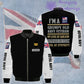 Personalized UK Soldier/ Veteran Camo With Name And Rank Bomber Jacket 3D Printed - 0106230001