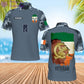 Personalized Ireland Soldier/ Veteran Camo With Name And Rank POLO 3D Printed - 16866144