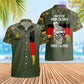 Personalized Germany Soldier/ Veteran Camo With Name And Rank Hawaii Shirt 3D Printed - 16873056