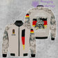 Personalized Germany Soldier/ Veteran Camo With Name And Rank Bomber Jacket 3D Printed - 2106230001