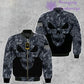 Personalized Germany Soldier/ Veteran Camo With Name And Rank Bomber Jacket 3D Printed - 1687305603