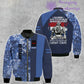 Personalized Netherlands Soldier/ Veteran Camo With Name And Rank Bomber Jacket 3D Printed - 1007230001