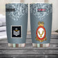 Personalized United Kingdom Veteran/ Soldier With Rank  Camo Tumbler All Over Printed - 0202240011 - ATC Version