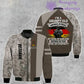 Personalized Germany Soldier/ Veteran Camo With Name And Rank Bomber Jacket 3D Printed - 1689120001
