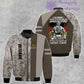 Personalized Germany Soldier/ Veteran Camo With Name And Rank Bomber Jacket 3D Printed - 1689120002