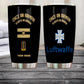 Personalized Germany Veteran/ Soldier With Rank And Name Camo Tumbler Gold Flag - 2607230001