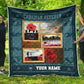 Personalized Canadian Soldier/ Veteran Camo With Name And Rank Quilt 3D Printed - 0908230001
