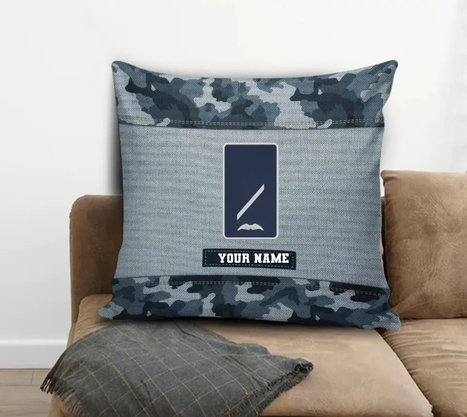 Personalized Ireland Soldier/ Veteran Camo With Name And Rank Pillow 3D Printed - 16920576