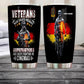 Personalized Germany Veteran/ Soldier With Rank And Name Camo Tumbler Gold Flag - 3008230001