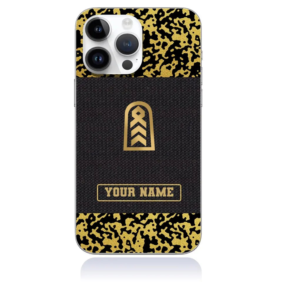 Personalized Germany Soldier/Veterans With Rank And Name Phone Case Printed - 1509230001