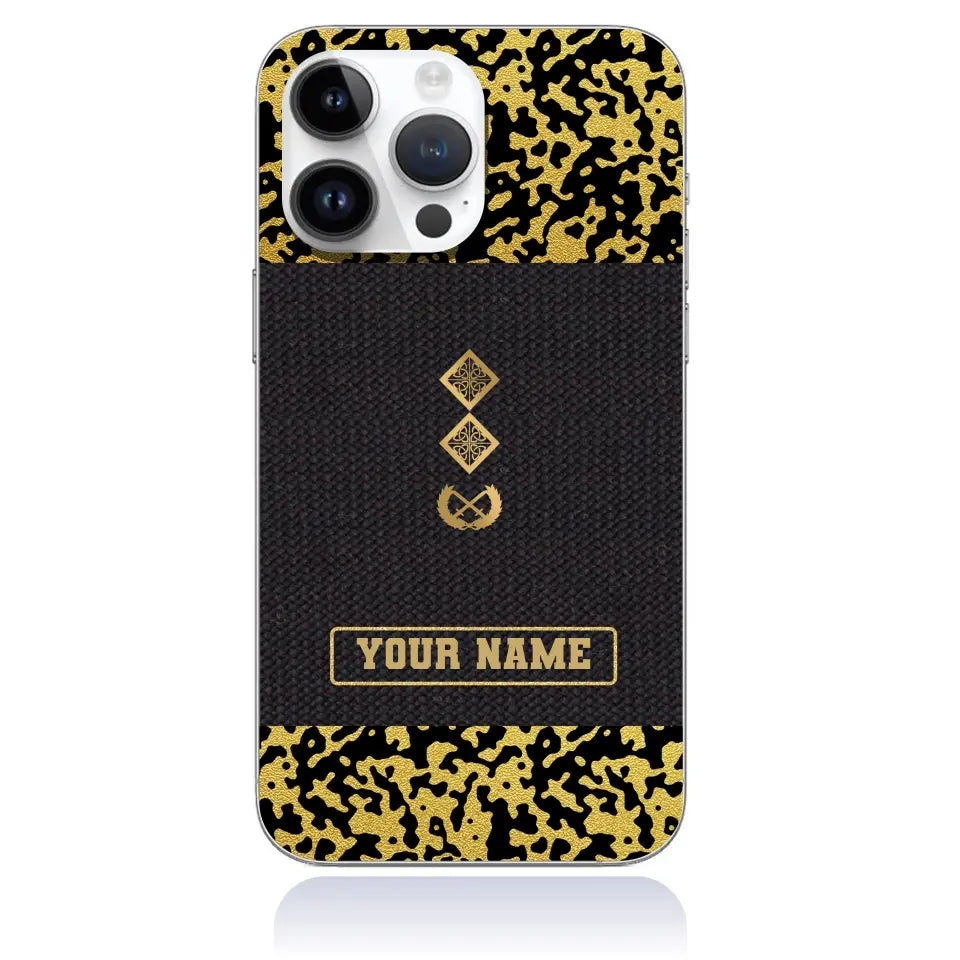 Personalized Ireland Soldier/Veterans With Rank And Name Phone Case Printed - 16947360