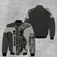 Personalized Australia Soldier/ Veteran Camo With Name And Rank Bomber Jacket 3D Printed - 16950816