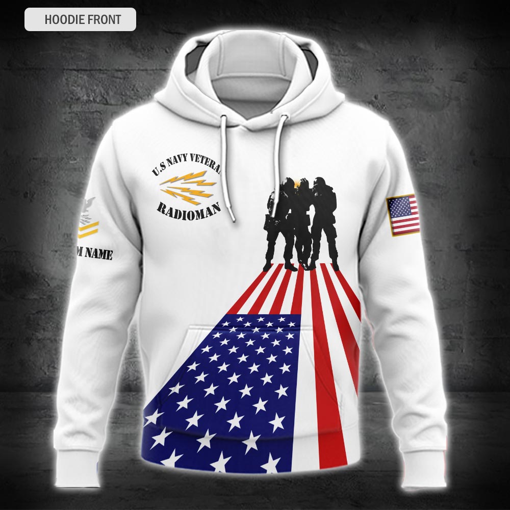 US Military – Navy Rating All Over Print Bomber Jacket