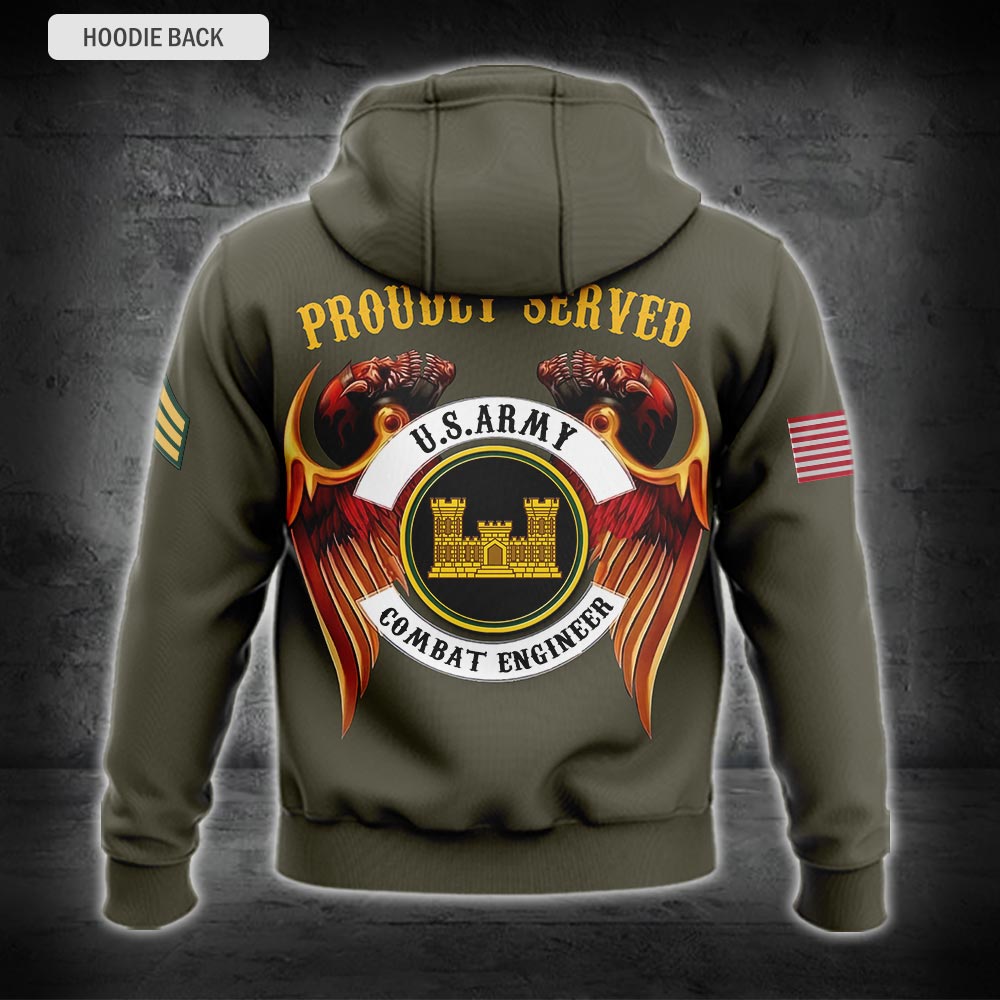US Military – Army Branch All Over Print Bomber Jacket