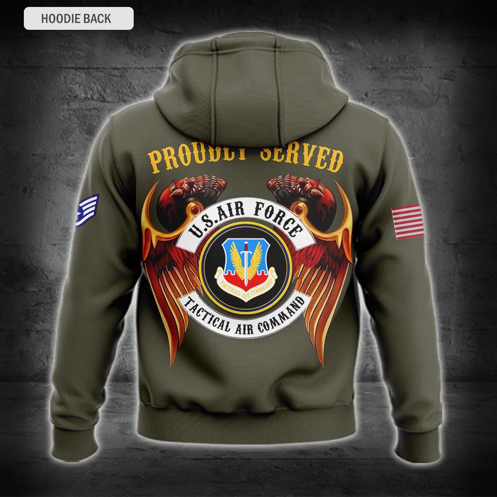 US Military – Air Force Command All Over Print Bomber Jacket